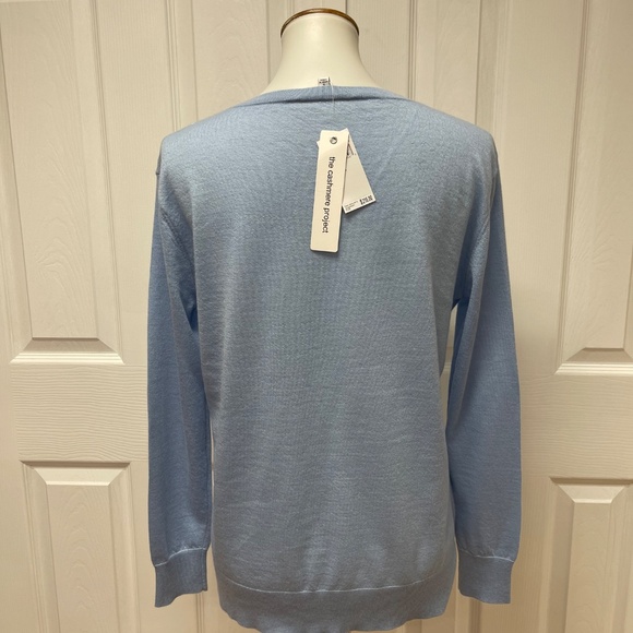 The Cashmere Project Light Blue Oversize Sweater - Size S - NEW. - Picture 13 of 13